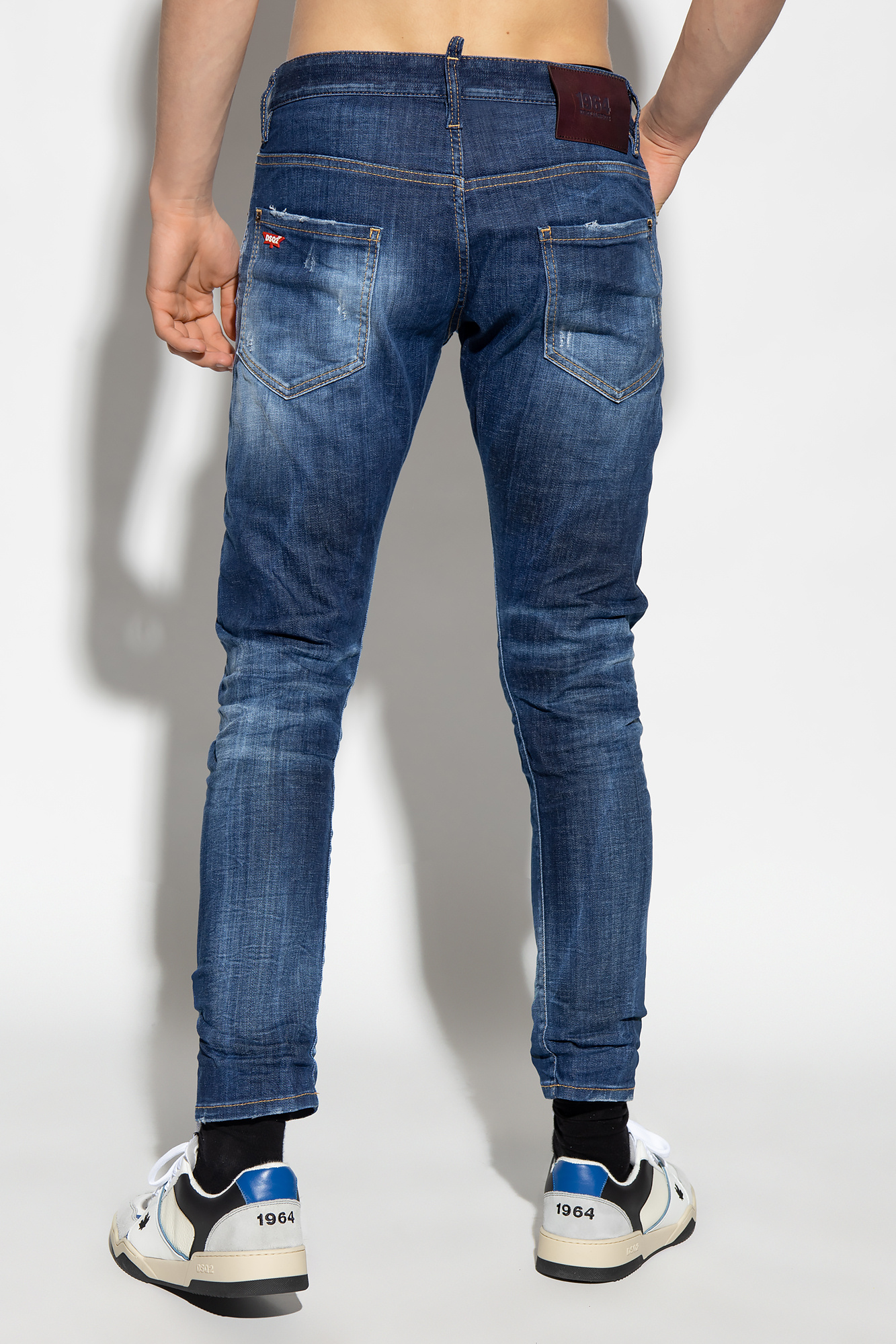 Navy blue 'Sexy Twist' jeans Dsquared2 - Vitkac Canada